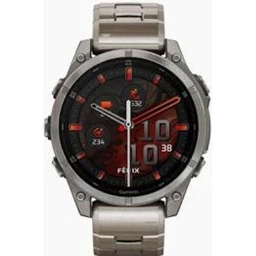Smart Watch Garmin HR GPS Fénix 8 - Grey ...