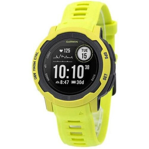 Smart Watch Garmin HR GPS Instinct 2 - Yellow ...