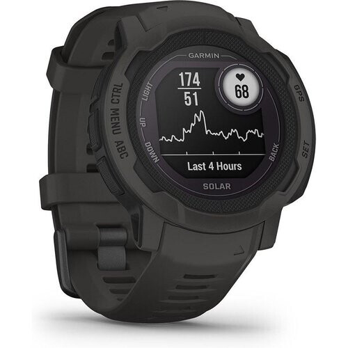 Garmin Smart Watch Instinct Solar HR GPS - Black ...