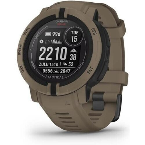 Garmin Smart Watch Instinct 2 Solar HR GPS - Brown ...
