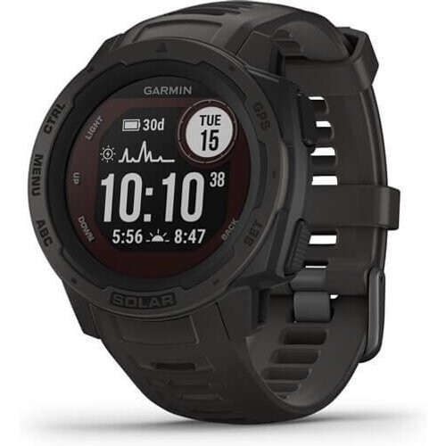 Garmin Smart Watch Instinct Solar HR GPS - Black ...
