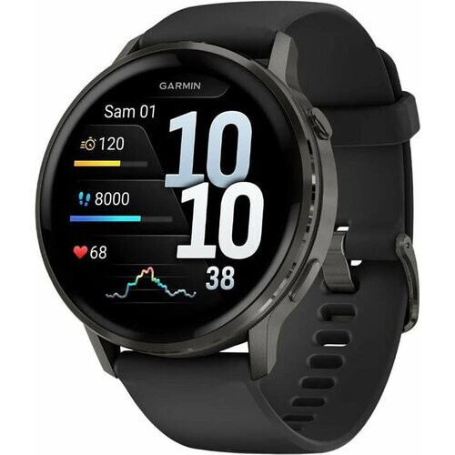 Smart Watch Garmin HR GPS Venu 4 - Black ...