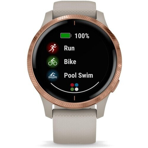 Garmin Smart Watch Venu HR GPS - Rose gold ...