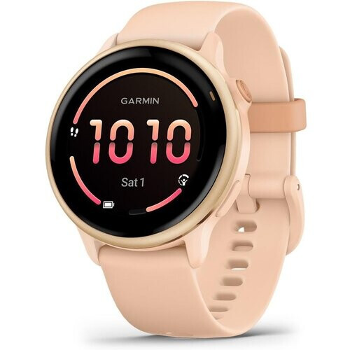 Garmin Vivoactive 6 Metallic Pink Dawn with Pink ...