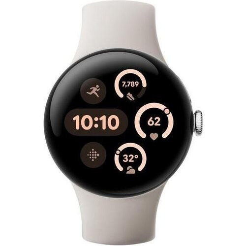 Smart Watch Google HR GPS Pixel Watch 3 - Silver ...