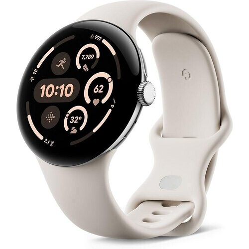 Smart Watch Google HR GPS Pixel Watch 3 - Silver, ...