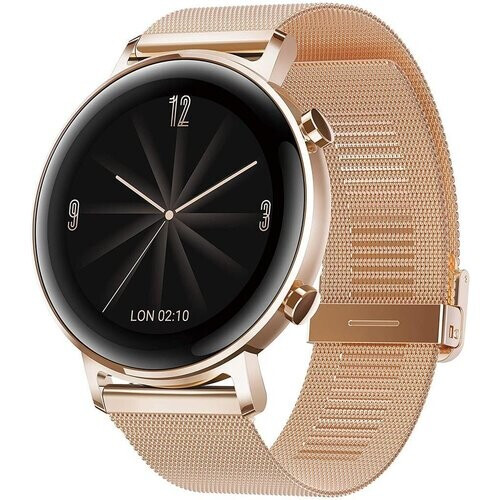 Smart Watch Huawei Watch GT 2 42mm HR GPS - Gold ...