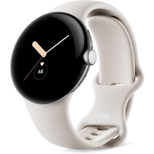 Pixel Watch LTE polished Silver / Chalk 41 mm ...