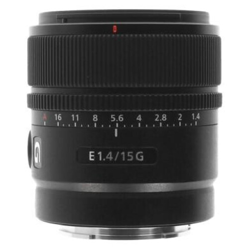 Sony 15mm 1:1.4 E G (SEL15F14G) E-Mount - comme ...
