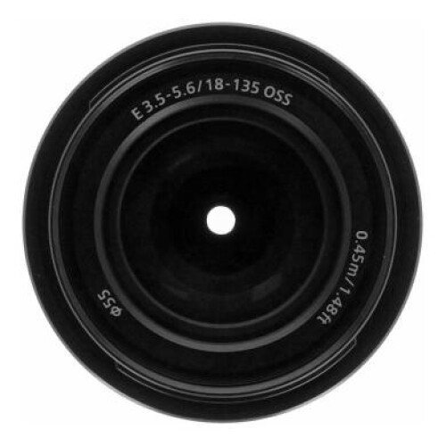 Sony 18-135mm 1:3.5-5.6 OSS (SEL18135) noir - ...