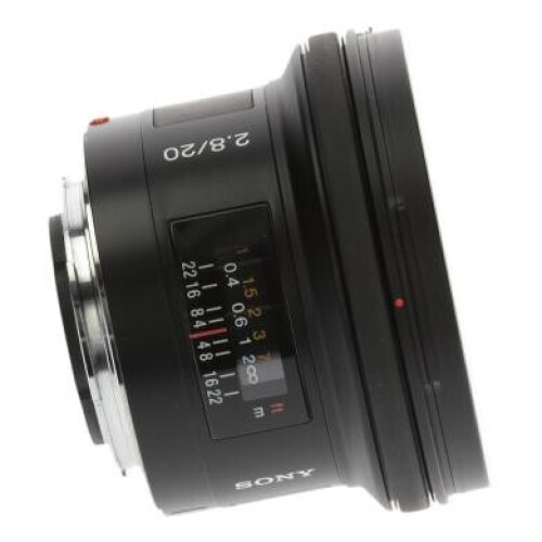 Sony 20mm 1:2.8 AF (SAL 20F28) noir - comme neuf ...