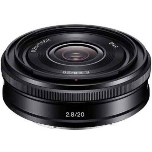 Sony 20mm 1:2.8 AF (SEL 20F28) E-Mount negro - ...