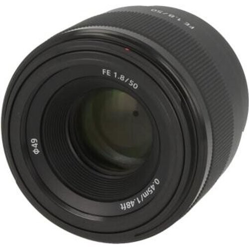 Sony 50mm 1:1.8 FE (SEL-50F18F) E-Mount negro - ...