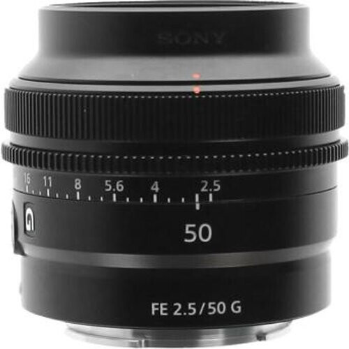 Sony 50mm 1:2.5 FE G (SEL50F25G) negro - ...