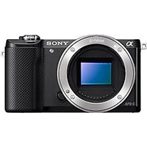De Sony Alpha 5000 body in zwart is een compacte ...
