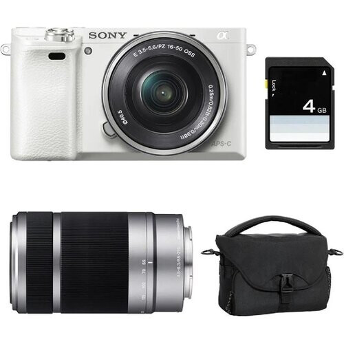 Sony Alpha 6000 - Blanco + Sony E PZ 16-50mm ...