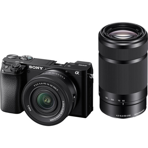 Die Sony Alpha A6100 + 16-50mm f/3.5-5.6 OSS II + ...