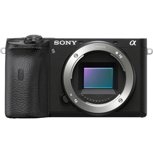 De Sony Alpha A6600 is een snelle systeemcamera ...