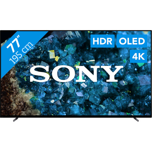 Der Sony Bravia OLED XR-77A80L (2023) zeigt ...