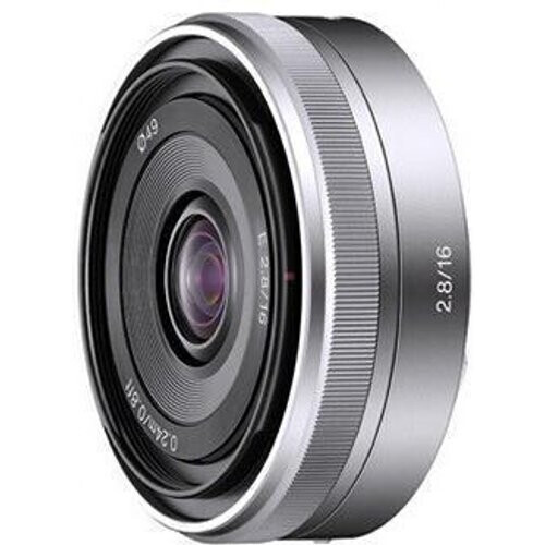Lense Sony E 16mm f/2,8 SEL Pancake - Silver ...
