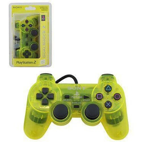 Manette Sony DualShock 2 - Jaune ...