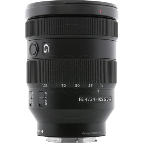 Le Sony FE 24-105 mm est un objectif grand-angle ...