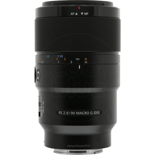 De Sony FE 90mm f/2.8 Macro G OSS is een objectief ...