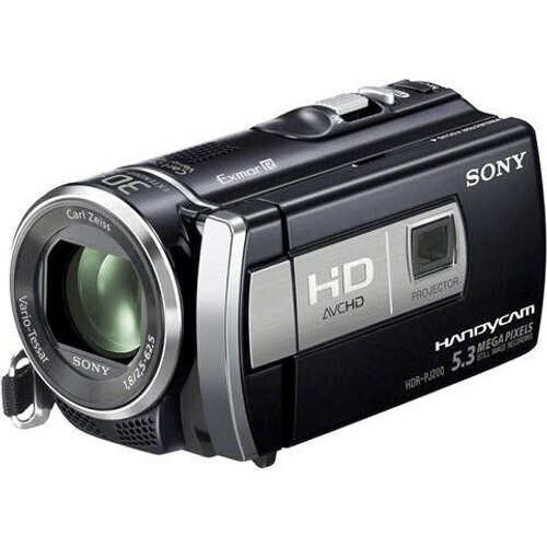 Sony HDR-PJ200E Camcorder USB 2.0 - Black/Grey ...