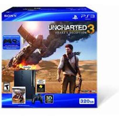 PlayStation 3 Slim - HDD 320 GB - Negro ...