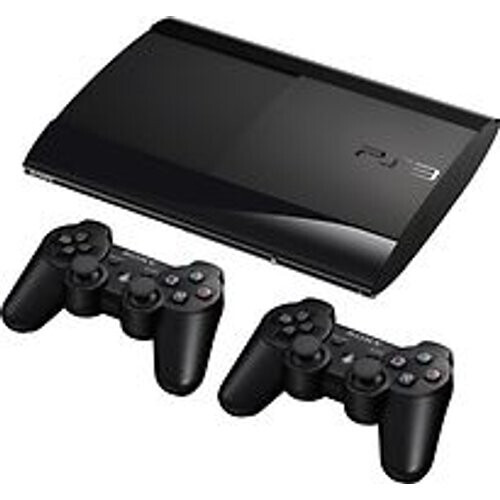 PlayStation 3 Super Slim, 12GB, 2x DualShock, ...