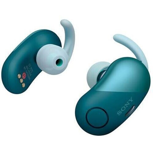 Earphone Bluetooth Sport Sony WF-SP700N - Blue ...