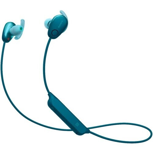 Earphone Bluetooth Sony WI-SP600N - Blue ...