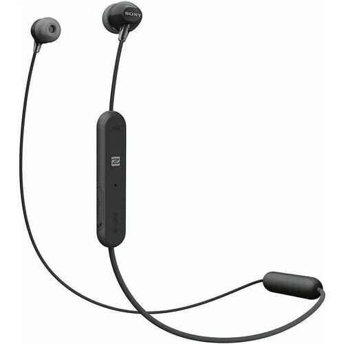 Earphones Wireless Bluetooth Sony WIC300 - Black ...