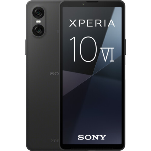 Le Sony Xperia 10 VI 128 Go Noir 5G est un ...