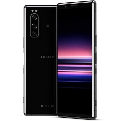 Das Sony Xperia 5 ist ein kompaktes Smartphone, ...