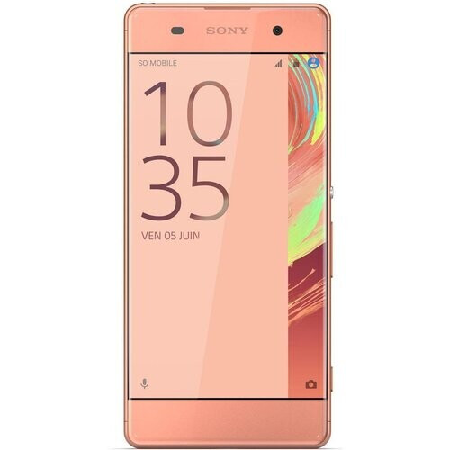 Das Sony Xperia XA ist ein schlanker Smartphone, ...