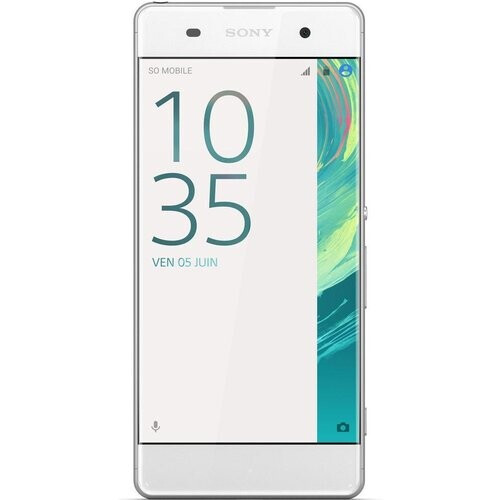 Das Sony Xperia XA ist ein schlankes Smartphone, ...