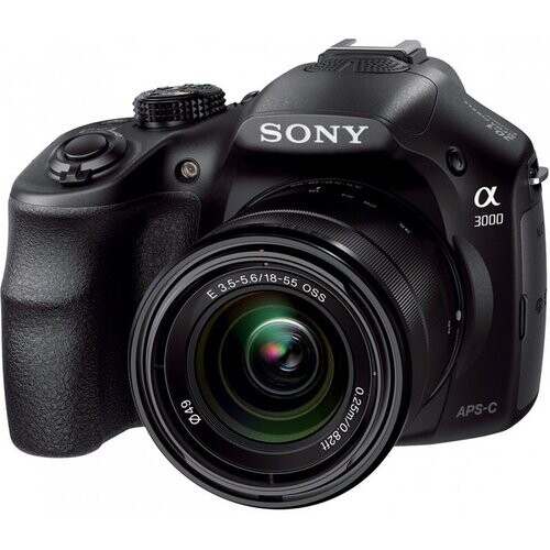 Spiegelreflexkamera Alpha a3000 - Schwarz + Sony ...