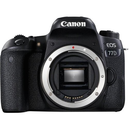 Reflex - Canon EOS 77D Schwarz Objektiv Canon Lens ...