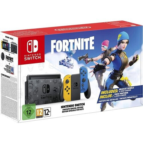 Console Nintendo Switch : Edition Fortnite - Noir ...