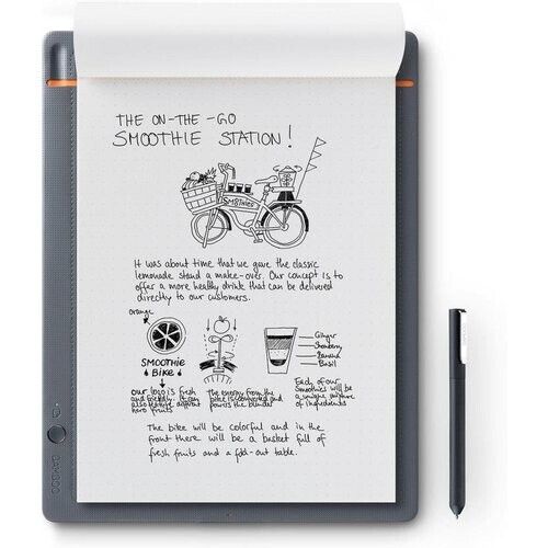 Folio WACOM Bamboo Slate small - NoirHauteur ...