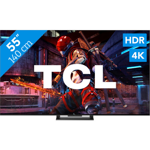 Der TCL QLED 55C743 (2023) zeigt farbenfrohe und ...