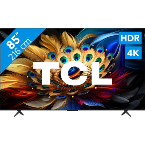 Met de TCL QLED 85C61B (2024) bekijk je heldere ...