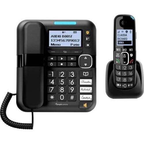Amplicomms BigTel1580 Combo Huistelefoon en Dect ...