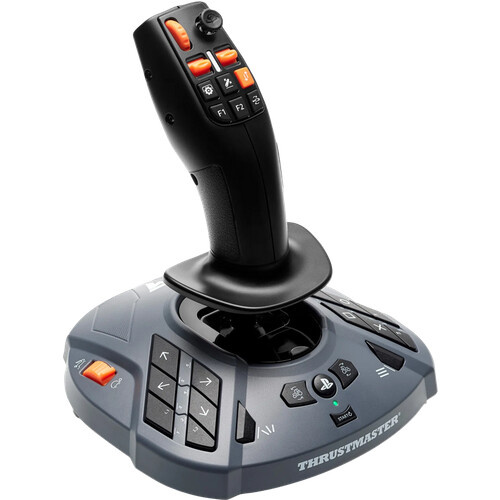 Mit dem Thrustmaster SimTask FarmStick für die ...