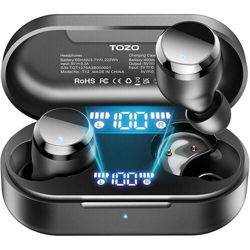 TOZO T12 Mini Bluetooth Wireless Earbuds ...