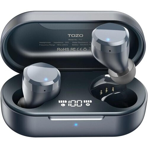 TOZO T12 Bluetooth Wireless Earbuds Stereo In Ear ...