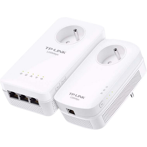 Mit den TP-Link TL-WPA8635P Powerline-Adaptern ...