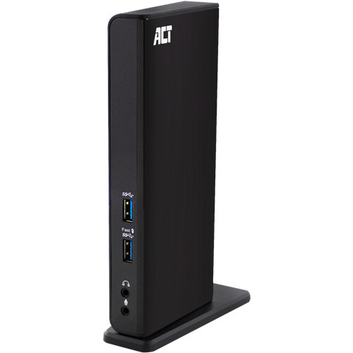 Met de ACT USB-C Dual Monitor Docking Station ...