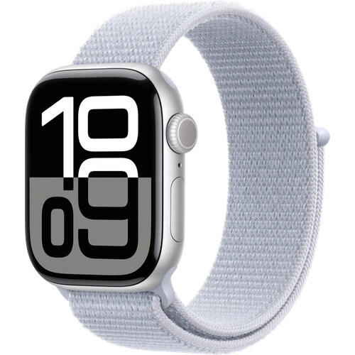 Met Apple Watch Series 10 42mm Zilver Sport Loop ...